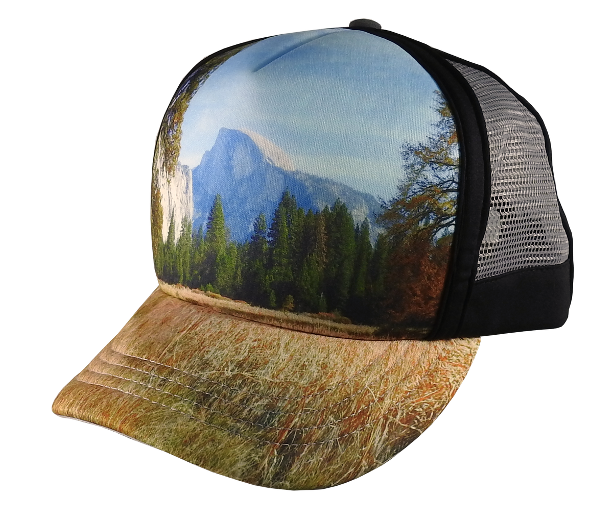 Tree trucker hat sales