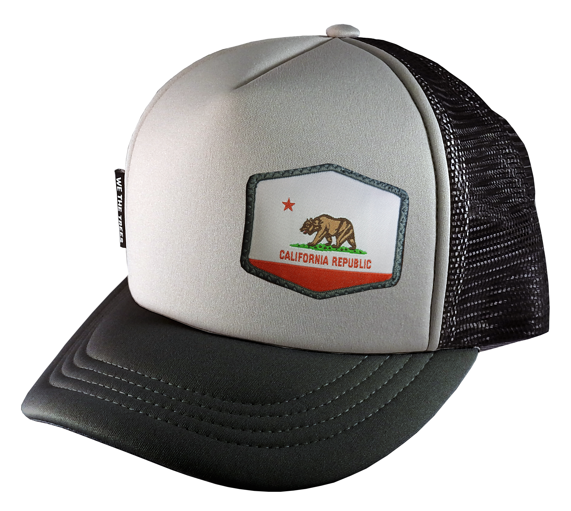 Gray Black Trucker Hat Large 58 cm Cali – We The Trees