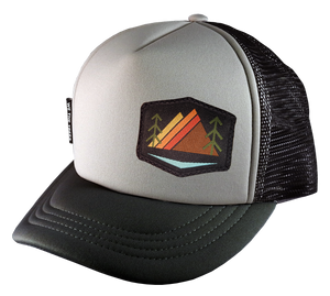 Gray Black Trucker 58 Alpenglow