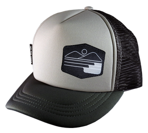 Gray Black Trucker 58 Surf Set