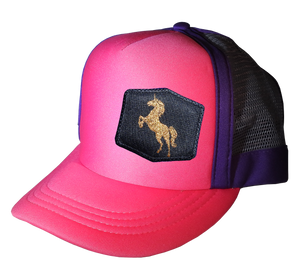 Magenta Purple Choice AF Trucker 57 cm Golden Unicorn