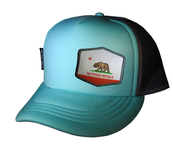 Mint Gray Trucker hat 58 cm Large Cali